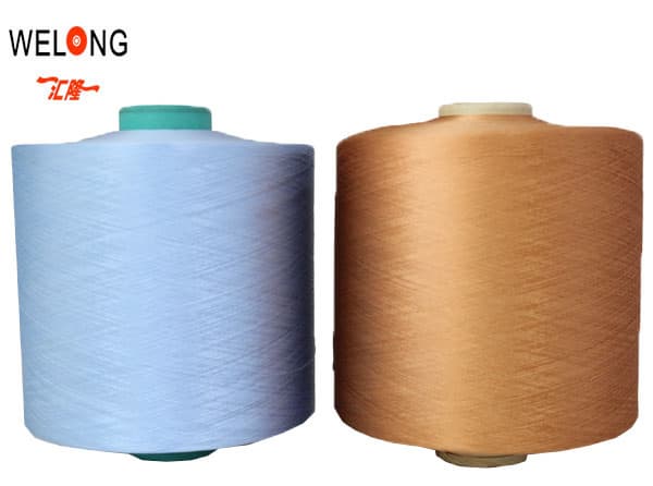 colored polyester textured yarn for bed nets